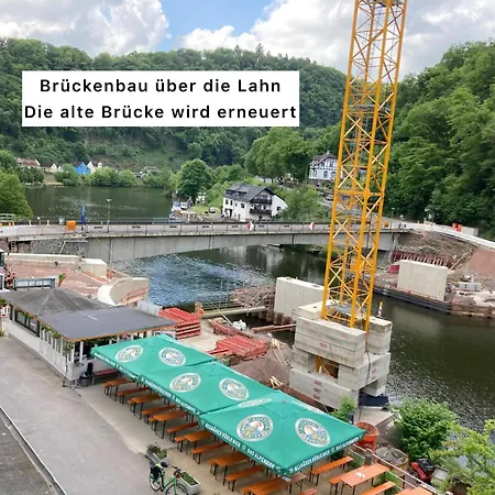 アパート Fluss&gleis Wohnen Am Wasser Im Historischen Bahnhof