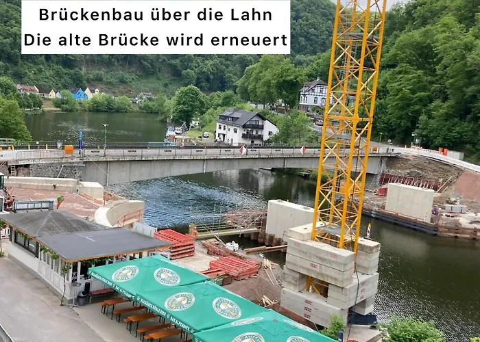 Apartament Fluss&gleis Im Historischen Bahnhofsgebaeude In An Der Lahn